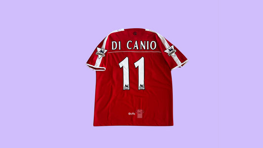 Charlton Athletic FC 2003/04 Joma with Paolo Di Canio 11 Nameset Vintage Football Jersey - Cult Fave Football Shirts