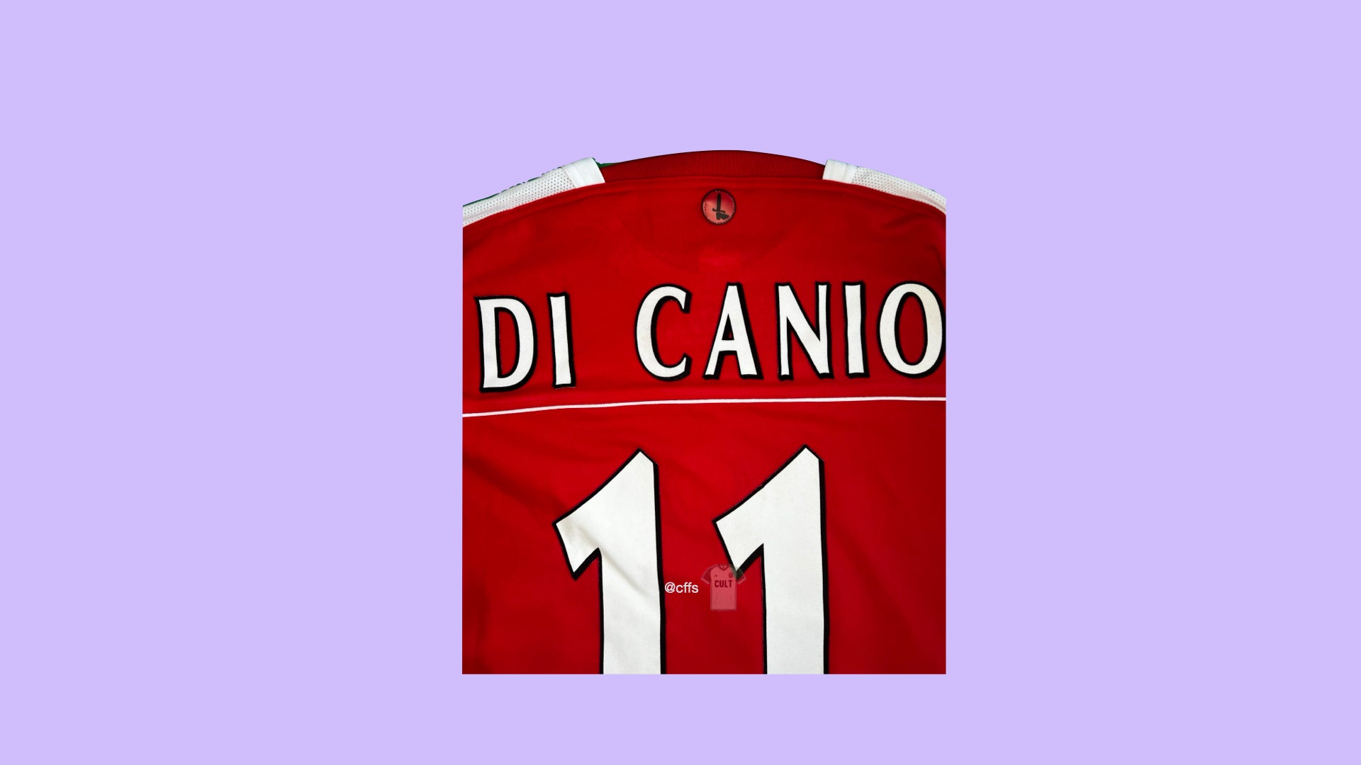 Charlton Athletic FC 2003/04 Joma with Paolo Di Canio 11 Nameset Vintage Football Jersey - Cult Fave Football Shirts