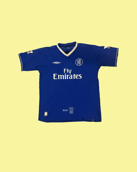 Chelsea 2004/05 Umbro with Claude Makélélé 4 Nameset Football Jersey