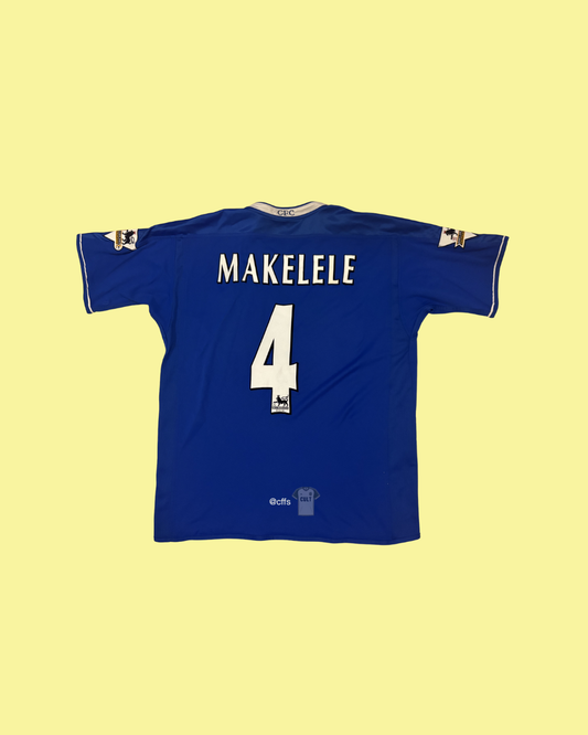 Chelsea 2004/05 Umbro with Claude Makélélé 4 Nameset Football Jersey