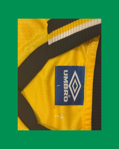 Chelsea FC 1998/99 Umbro with Gianluca Vialli 9 Nameset Football Jersey