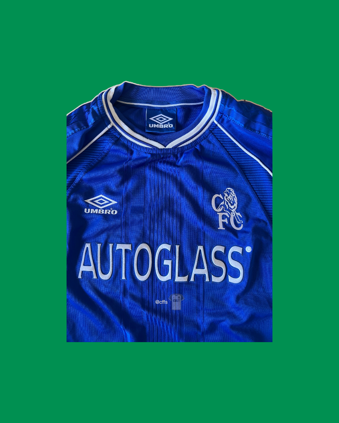 Chelsea FC 1999/2001 Umbro with Gianfranco Zola 25 Nameset Football Jersey - Cult Fave Football Shirts