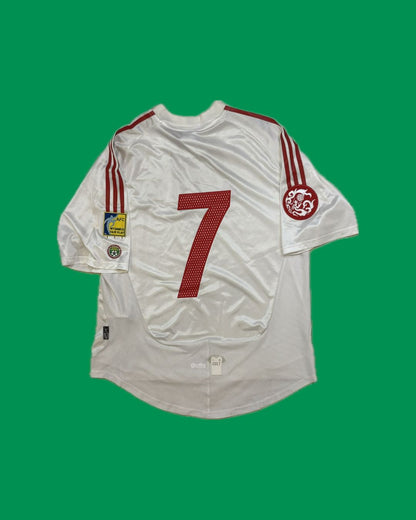China NT 2004/06 Adidas with Sun Jihai 7 Nameset - Cult Fave Football Shirts