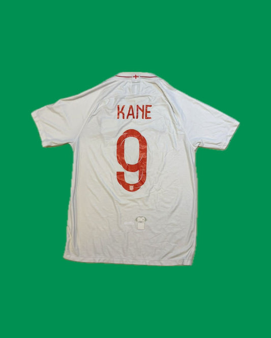 England NT 2018 Nike with Harry Kane 9 Nameset Football Jersey