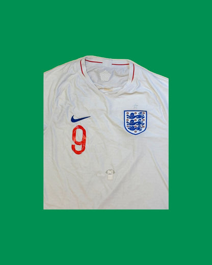 England NT 2018 Nike with Harry Kane 9 Nameset Football Jersey - Cult Fave Football Shirts