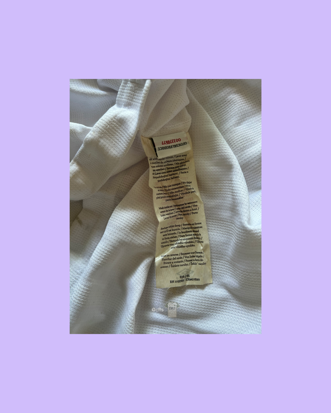 England NT (Official Reissue) Football Jersey