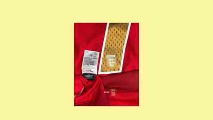 England Umbro 2006 World Cup Away Jersey with David Beckham 7 - Cult Fave Football Shirts