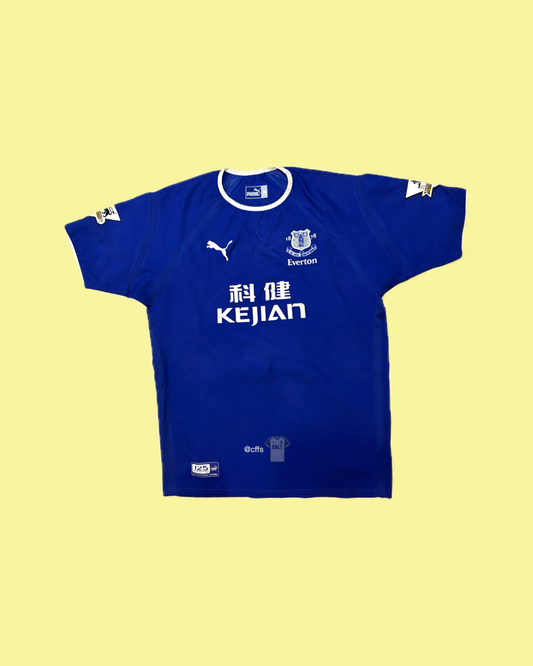 Everton FC 2003/04 Puma with Wayne Rooney 18 Nameset Football Jersey - Cult Fave Football Shirts