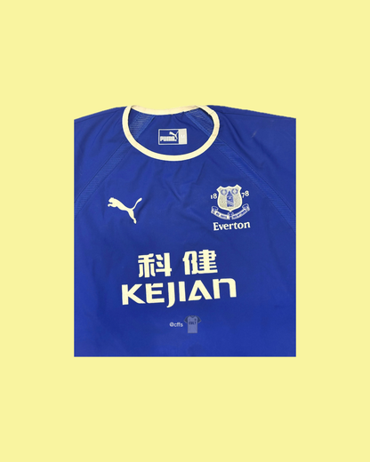 Everton FC 2003/04 Puma with Wayne Rooney 18 Nameset Football Jersey - Cult Fave Football Shirts