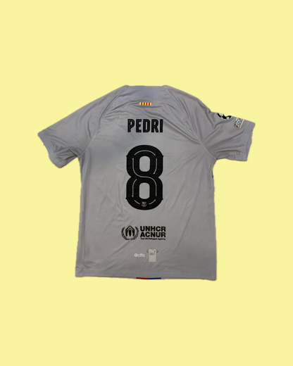 FC Barcelona 2022/23 Nike with Pedri 8 Nameset Football Jersey - Cult Fave Football Shirts