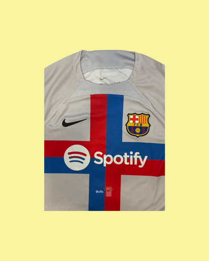 FC Barcelona 2022/23 Nike with Pedri 8 Nameset Football Jersey - Cult Fave Football Shirts