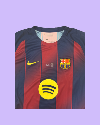 FC Barcelona 2025/26 Nike with Robert Lewandowski 9 Nameset