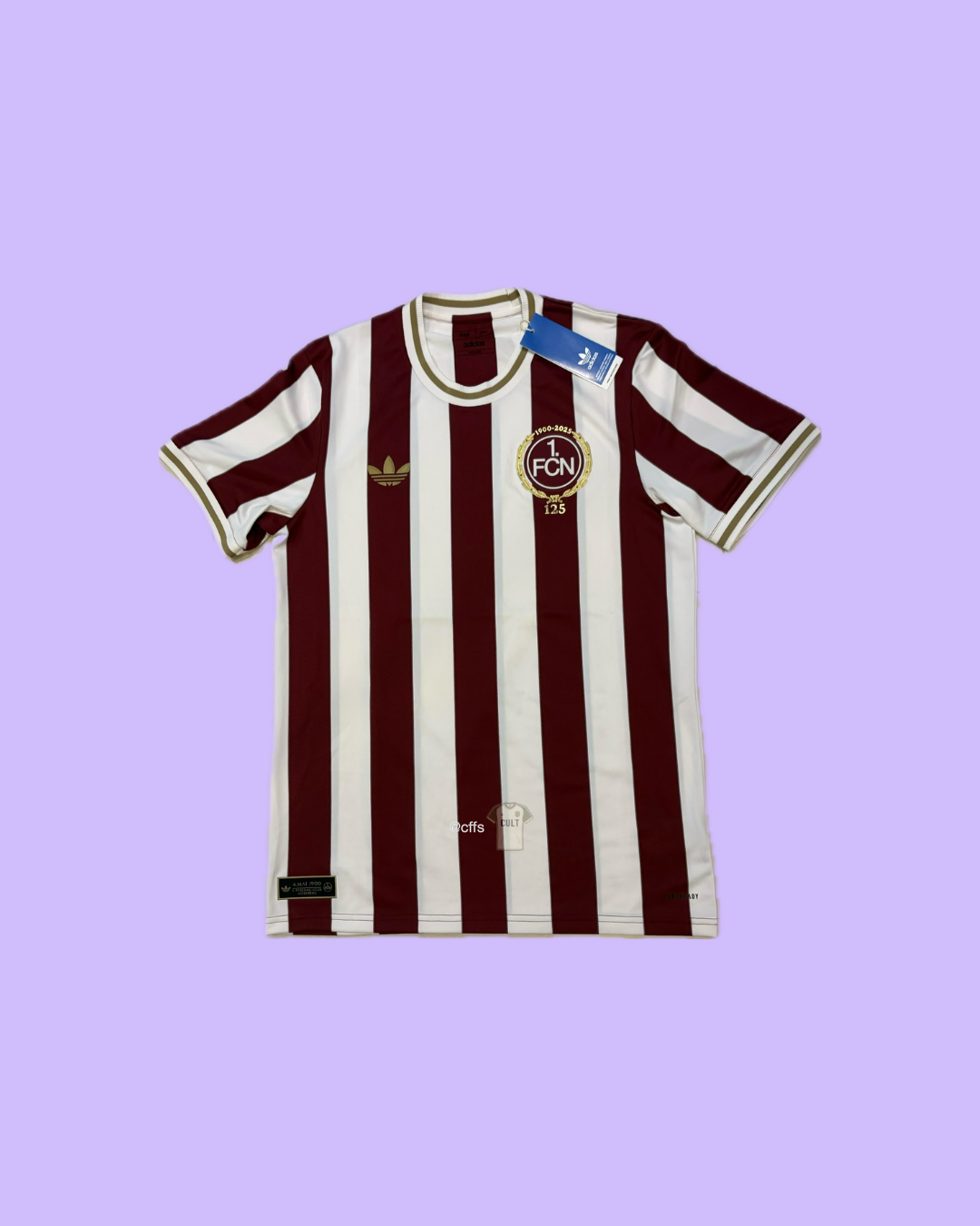 FC Nürnberg 2025 125th Anniversary Adidas Football Jersey - Cult Fave Football Shirts