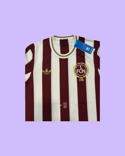 FC Nürnberg 2025 125th Anniversary Adidas Football Jersey - Cult Fave Football Shirts