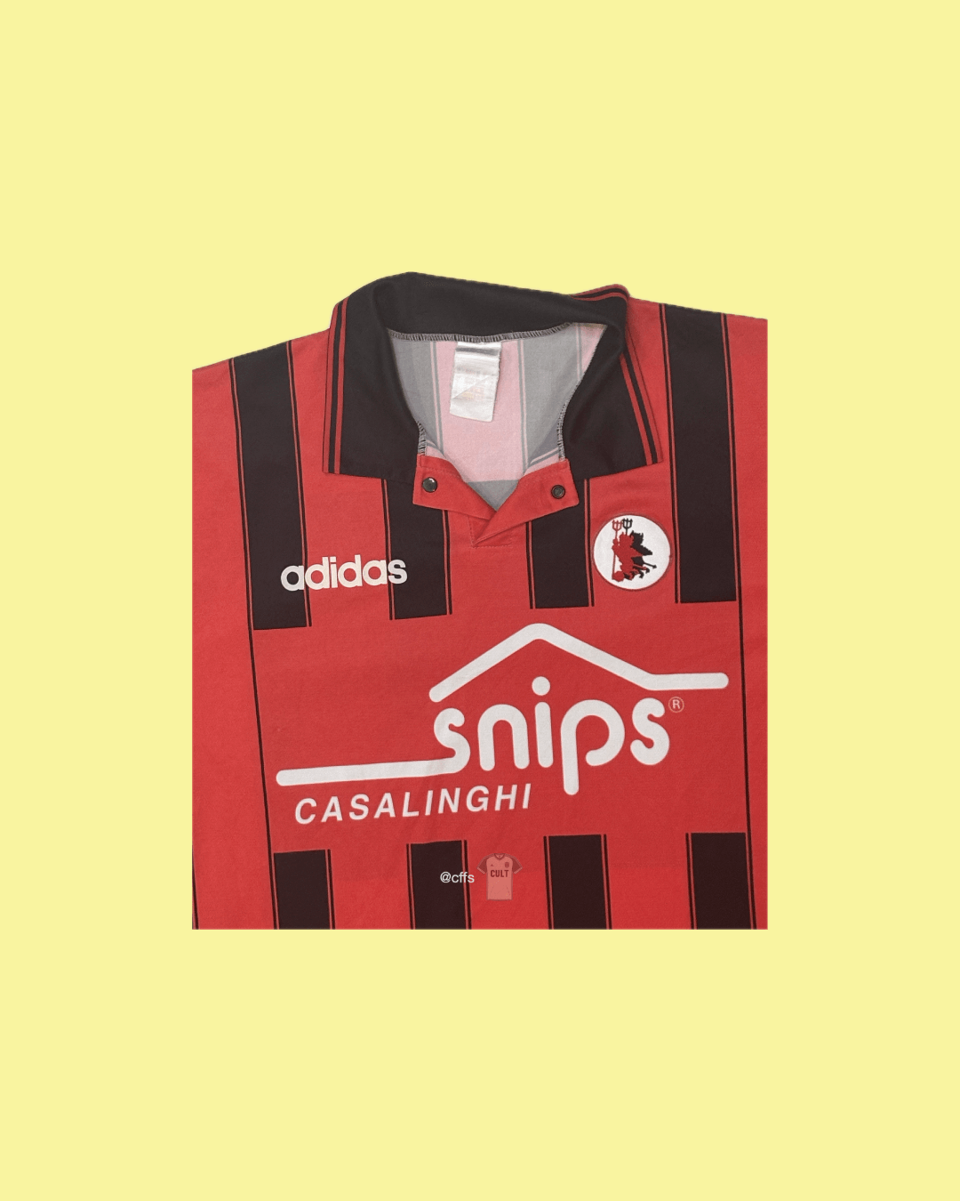 Foggia Calcio 1994/95 Adidas Football Jersey
