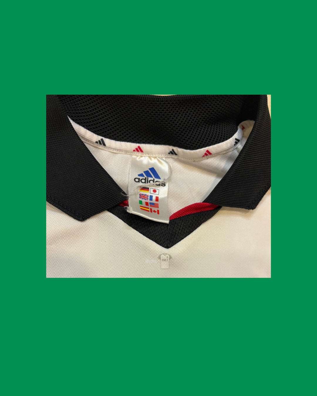 Fulham FC 2001-03 Adidas with Louis Saha 20 Nameset Football Jersey