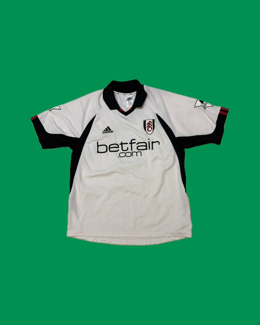 Fulham FC 2001/03 Adidas with Junichi Inamoto 6 Nameset Football Jersey