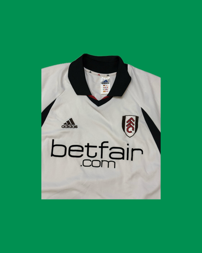 Fulham FC 2001/03 Adidas with Junichi Inamoto 6 Nameset Football Jersey