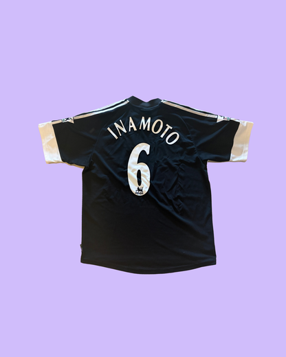 Fulham FC 2002/03 Adidas with Junichi Inamoto 6 Nameset Football Jersey