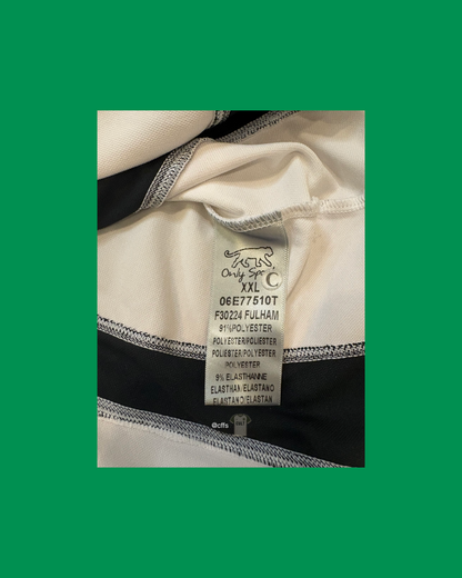 Fulham FC 2006/07 Airness with Boa Morte 11 Nameset - Cult Fave Football Shirts