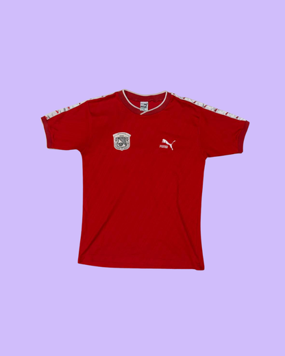 Gibraltar Crescent FC 1980s Puma with 17 Nameset Football Jersey