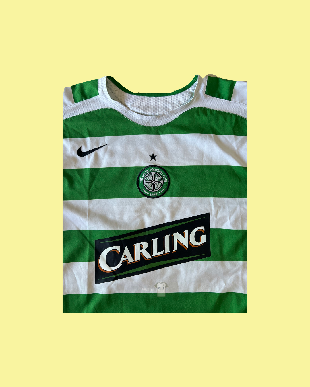 Glasgow Celtic 2005/06 Nike with Roy Keane 16 Nameset Football Jersey