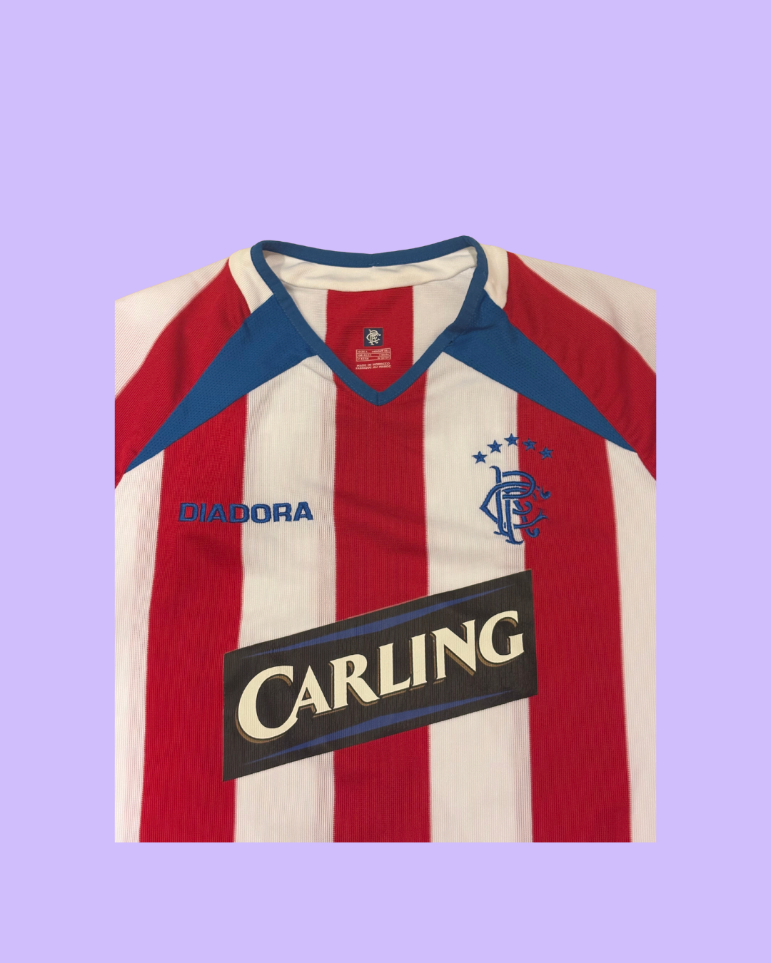 Glasgow Rangers 2003/04 Diadora with Mikel Arteta 23 Nameset Football Jersey