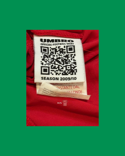 Glasgow Rangers 2009/10 Umbro Football Jersey - Cult Fave Football Shirts