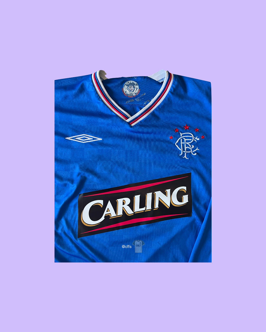 Glasgow Rangers 2009/10 Umbro Football Jersey