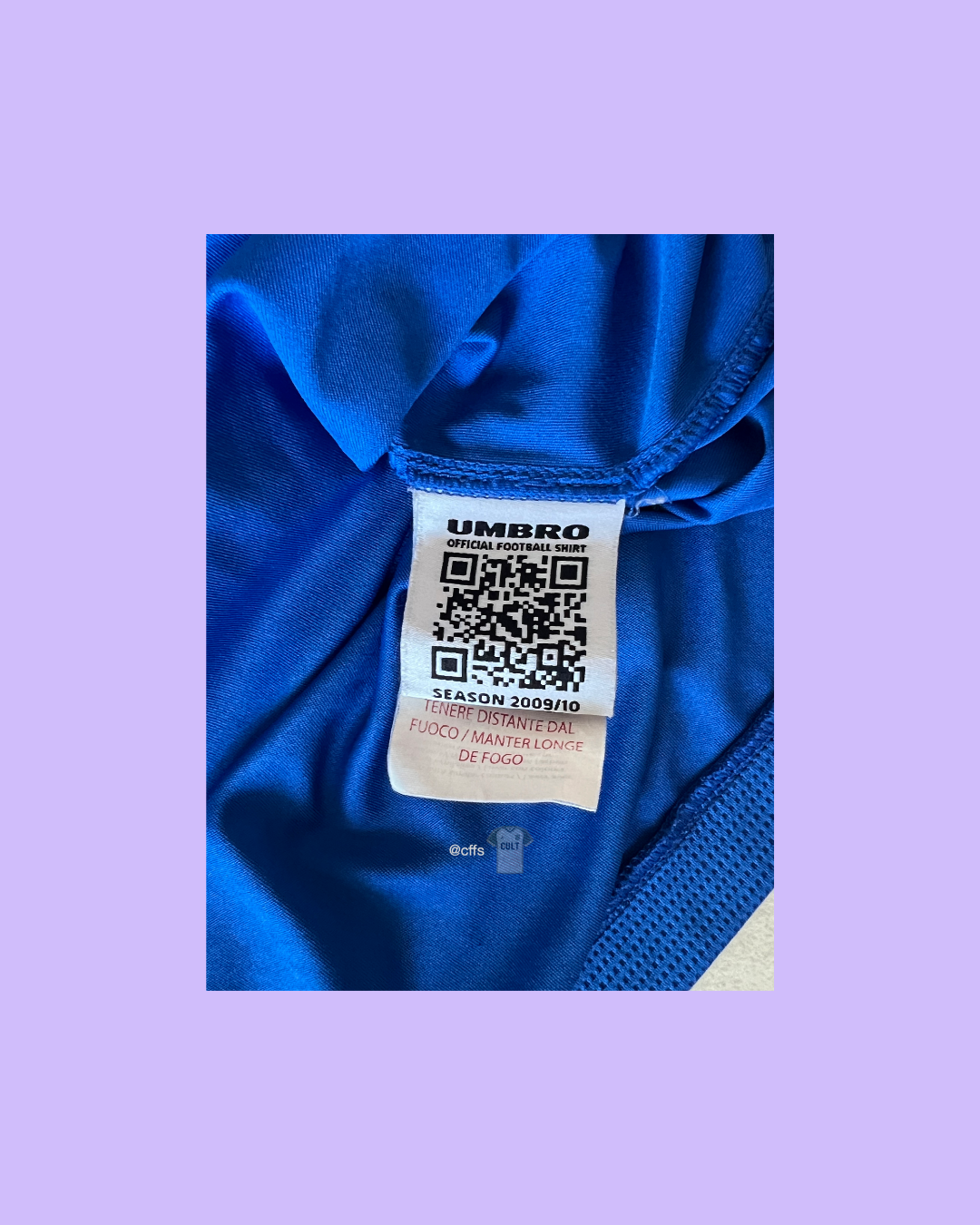 Glasgow Rangers 2009/10 Umbro Football Jersey