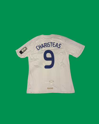 Greece NT 2008 Adidas with Angelos Charisteas 9 Nameset Football Jersey
