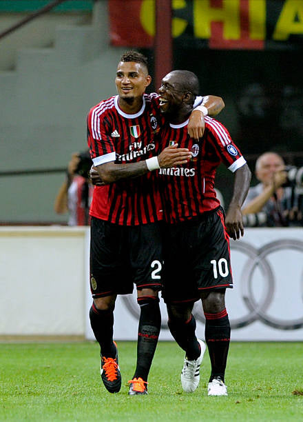 AC Milan 2011/12 Adidas with Clarence Seedorf 11 Nameset Football Jersey