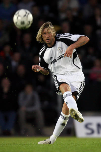 Derby County 2008/09 Adidas with Robbie Savage 8 Nameset Football Jersey