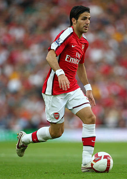 Arsenal FC 2008/10 Nike with Cesc Fabregas Nameset Football Jersey