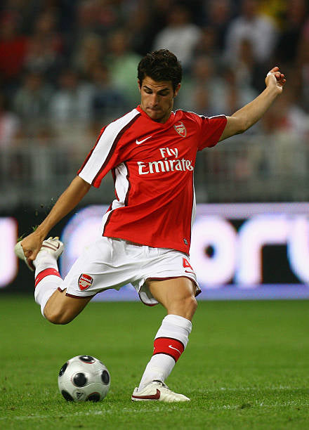 Arsenal FC 2008/10 Nike with Cesc Fabregas Nameset Football Jersey