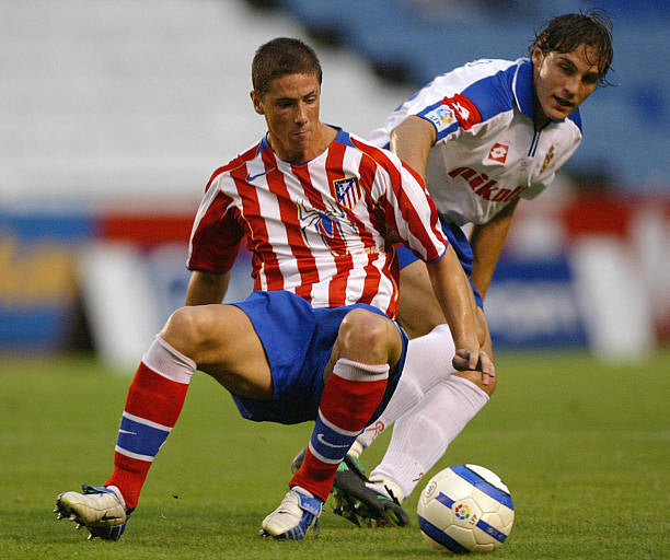 Atletico Madrid 2004/05 Nike with Fernando Torres Nameset Football Jersey