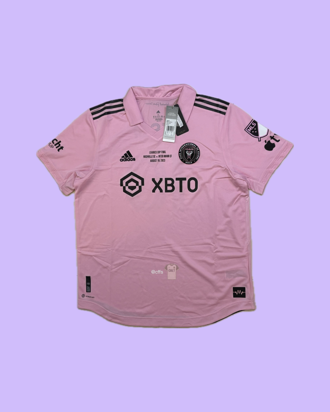 Inter Miami 2023/24 Adidas with Lionel Messi 10 (Player Version) Nameset Football Jersey (BNWT)