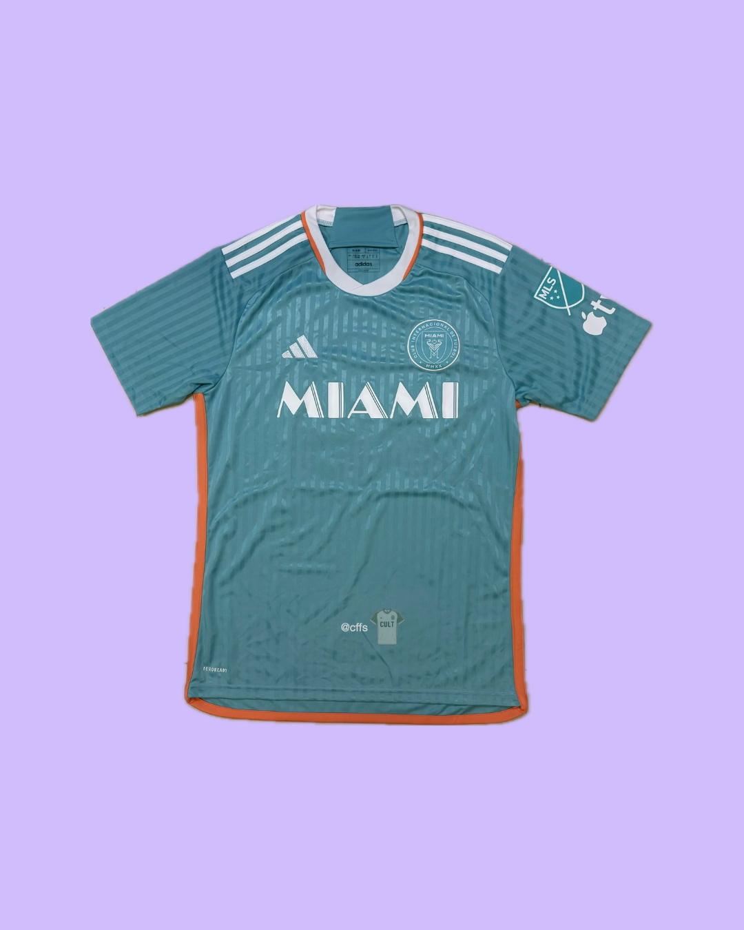 Inter Miami FC 2024 Adidas with Lionel Messi 10 Nameset Football Jersey - Cult Fave Football Shirts