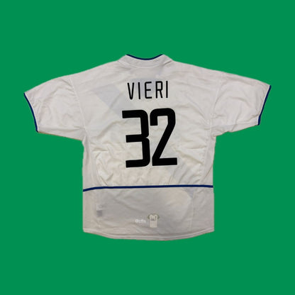 Inter Milan 2002/03 Nike with Christian Vieri 32 Nameset - Cult Fave Football Shirts