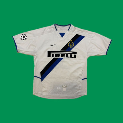 Inter Milan 2002/03 Nike with Christian Vieri 32 Nameset - Cult Fave Football Shirts