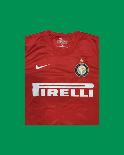 Inter Milan 2012/13 Nike with Yuto Nagatomo 55 Nameset Football Jersey - Cult Fave Football Shirts