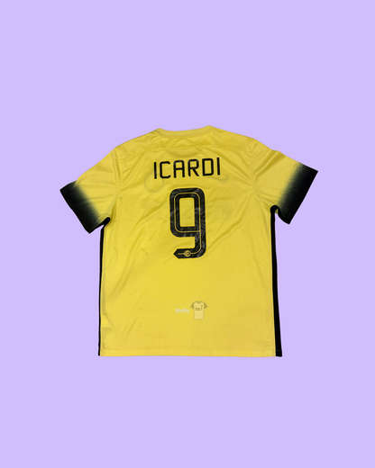 Inter Milan 2015/16 Nike with Mauro Icardi 9 Nameset Football Jersey - Cult Fave Football Shirts