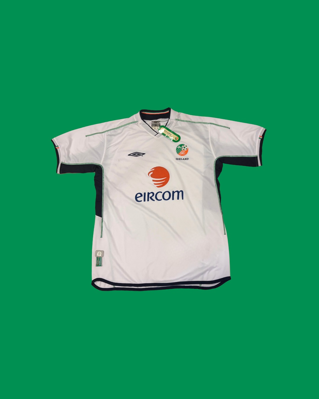 Ireland NT 2001/02 Umbro Football Jersey