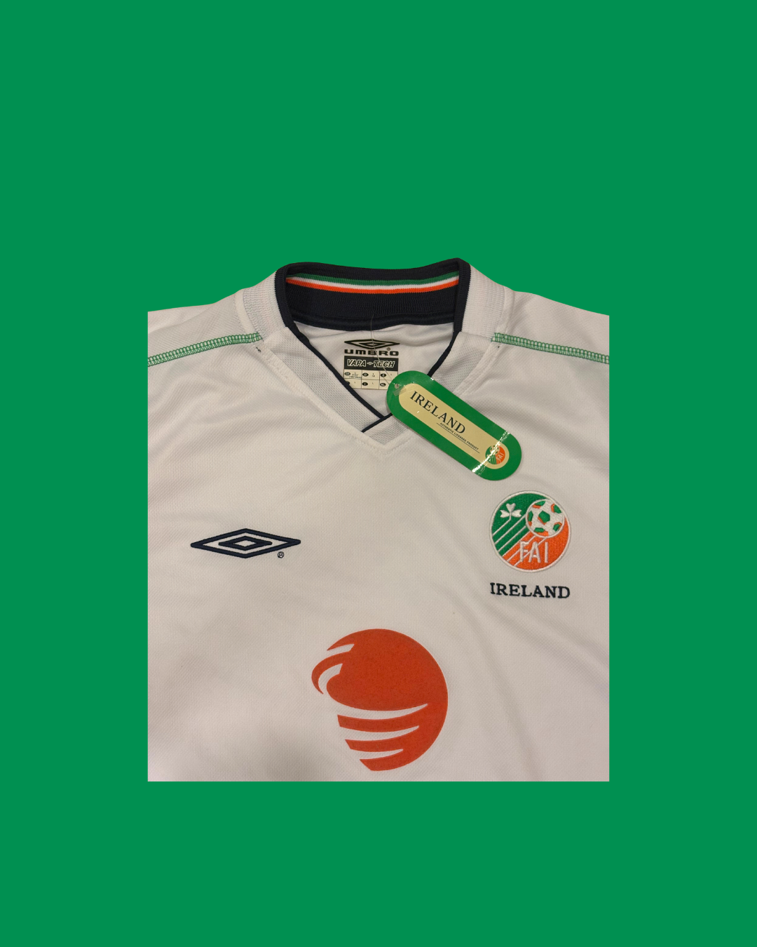 Ireland NT 2001/02 Umbro Football Jersey