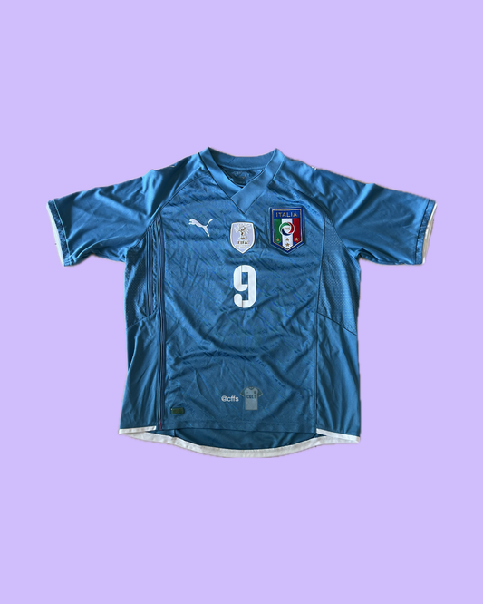 Italy NT 2009 Puma with Luca Toni 9 Nameset Football Jersey