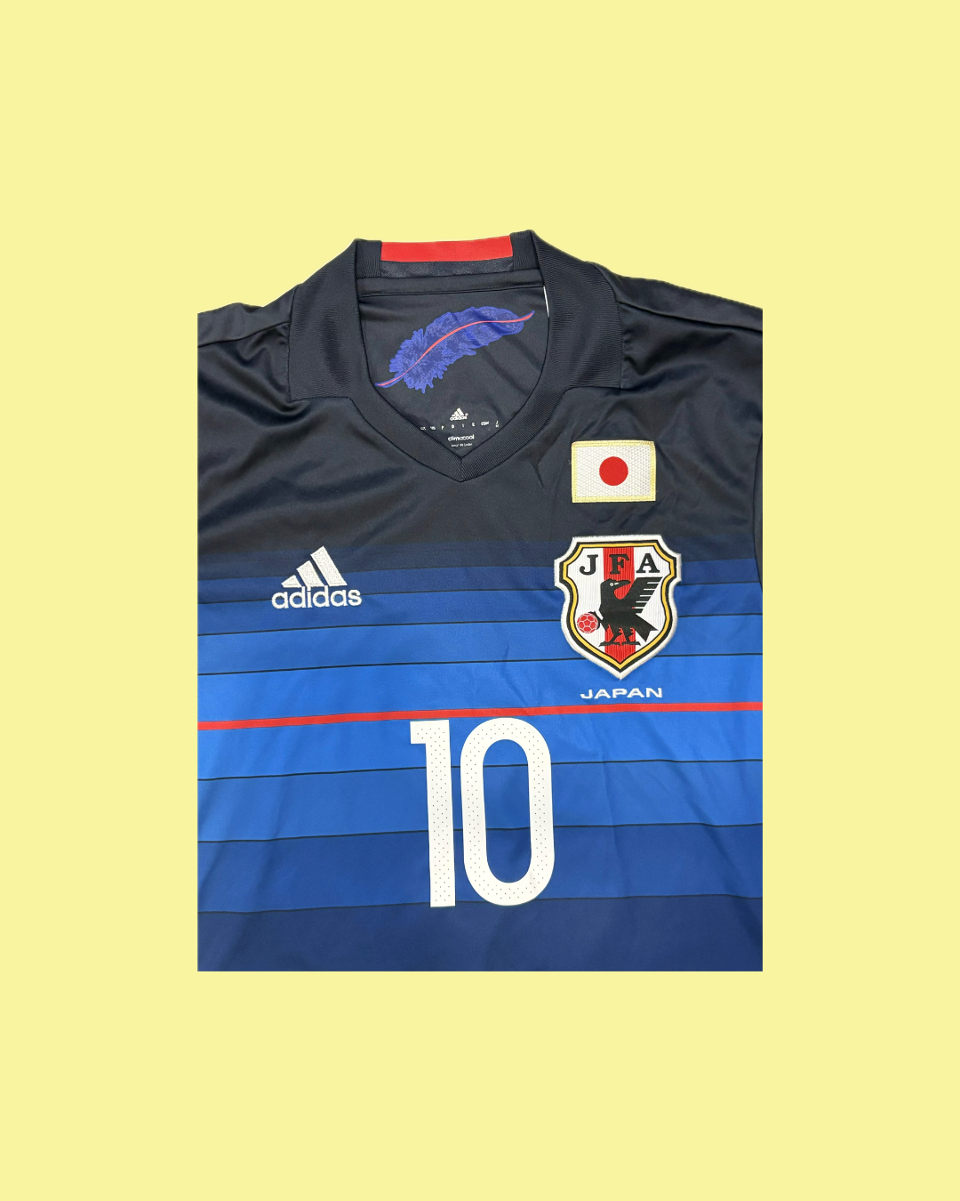 Japan NT 2016/18 Adidas with Shinji Kagawa 10 Nameset Football Jersey - Cult Fave Football Shirts
