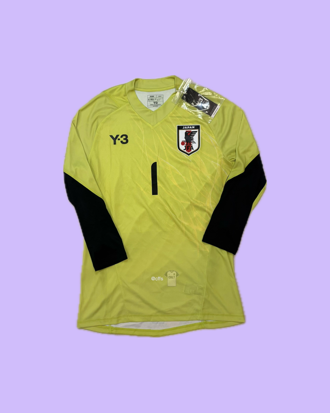 Japan NT 2024/25 Adidas Y-3 with Zion Suzuki 1 Nameset Football Jersey - Cult Fave Football Shirts