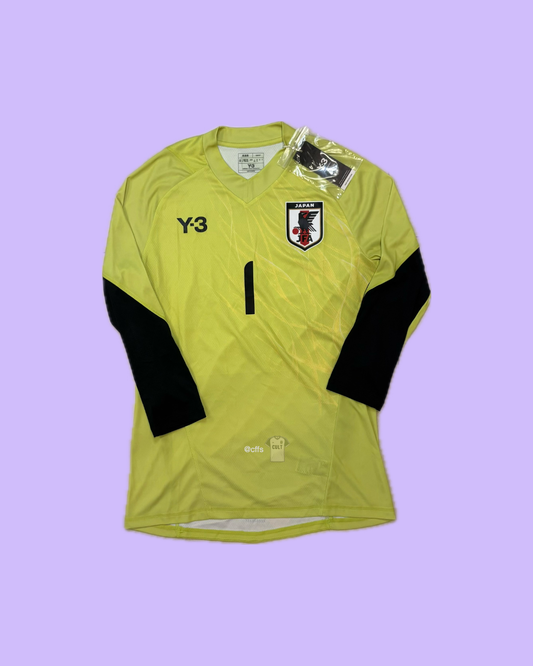 Japan NT 2024/25 Adidas Y-3 with Zion Suzuki 1 Nameset Football Jersey - Cult Fave Football Shirts