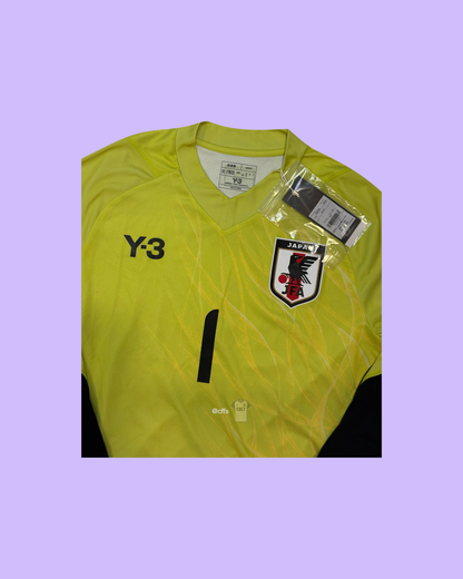 Japan NT 2024/25 Adidas Y-3 with Zion Suzuki 1 Nameset Football Jersey - Cult Fave Football Shirts