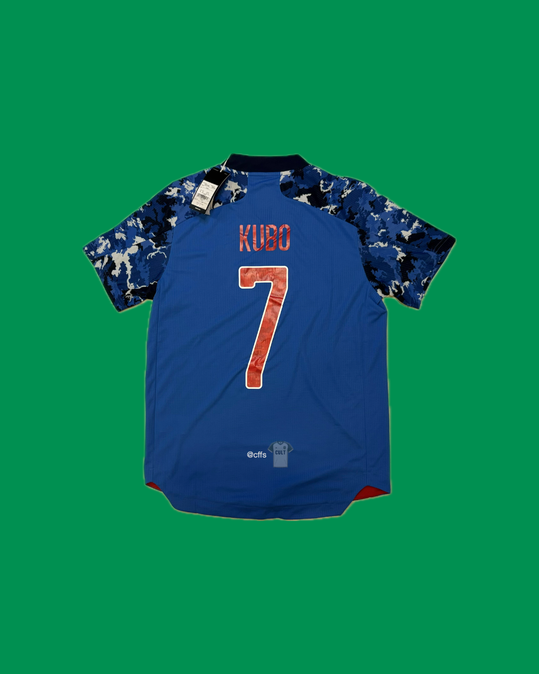 Japan NT (Olympic) 2020 Adidas  with Takefusa Kubo 7 Nameset Football Jersey - Cult Fave Football Shirts